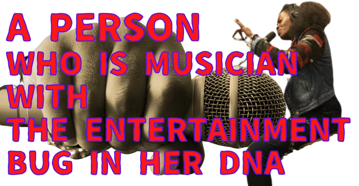 The Interview with Unknown People：A person who is musician with the entertainment bug in her DNA/無名人インタビュー：エンターテインメントバグをDNAにもつミュージシャンの人